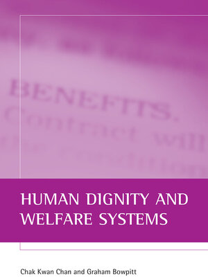 cover image of Human dignity and welfare systems